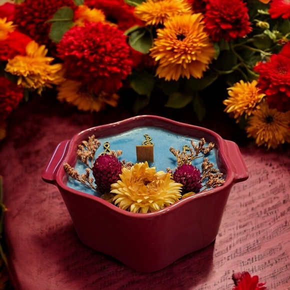 Hand Crafted , Wicked Worthy Wax, Got Music 9 oz candle - Picture 2 of 4